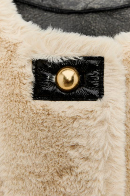 スペイン発送 ZARA ZW コレクション ファーエフェクトジャケット