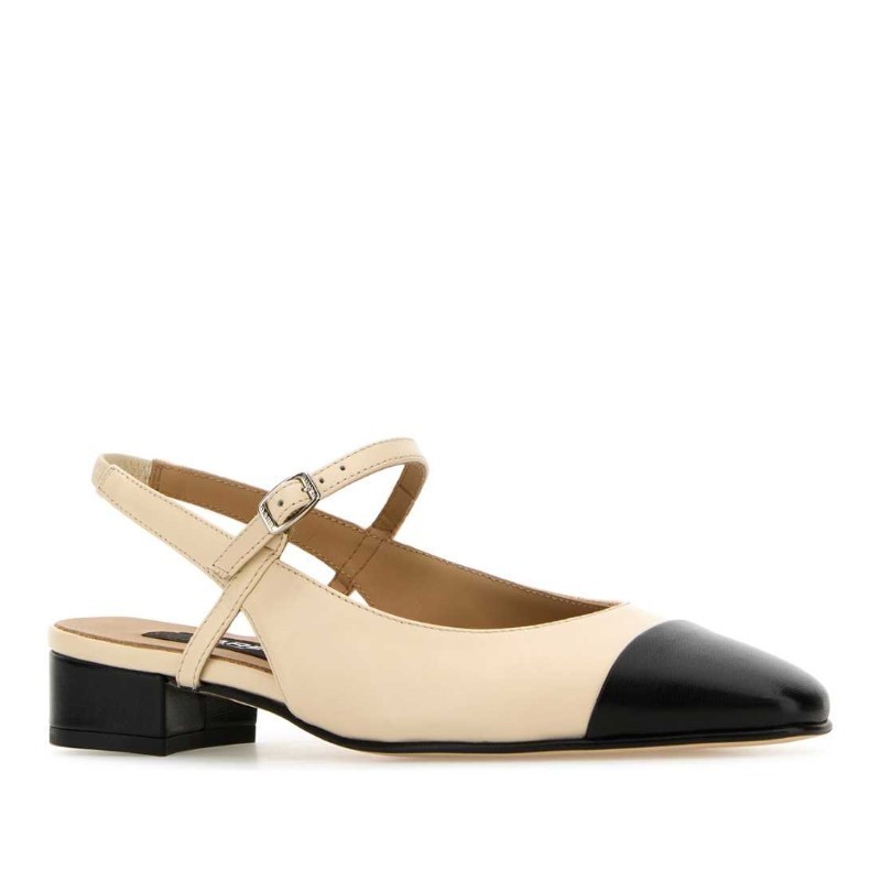 サンダル・ミュール CAREL SS25 OCEANO (OCEANO BEIGEBLACK)