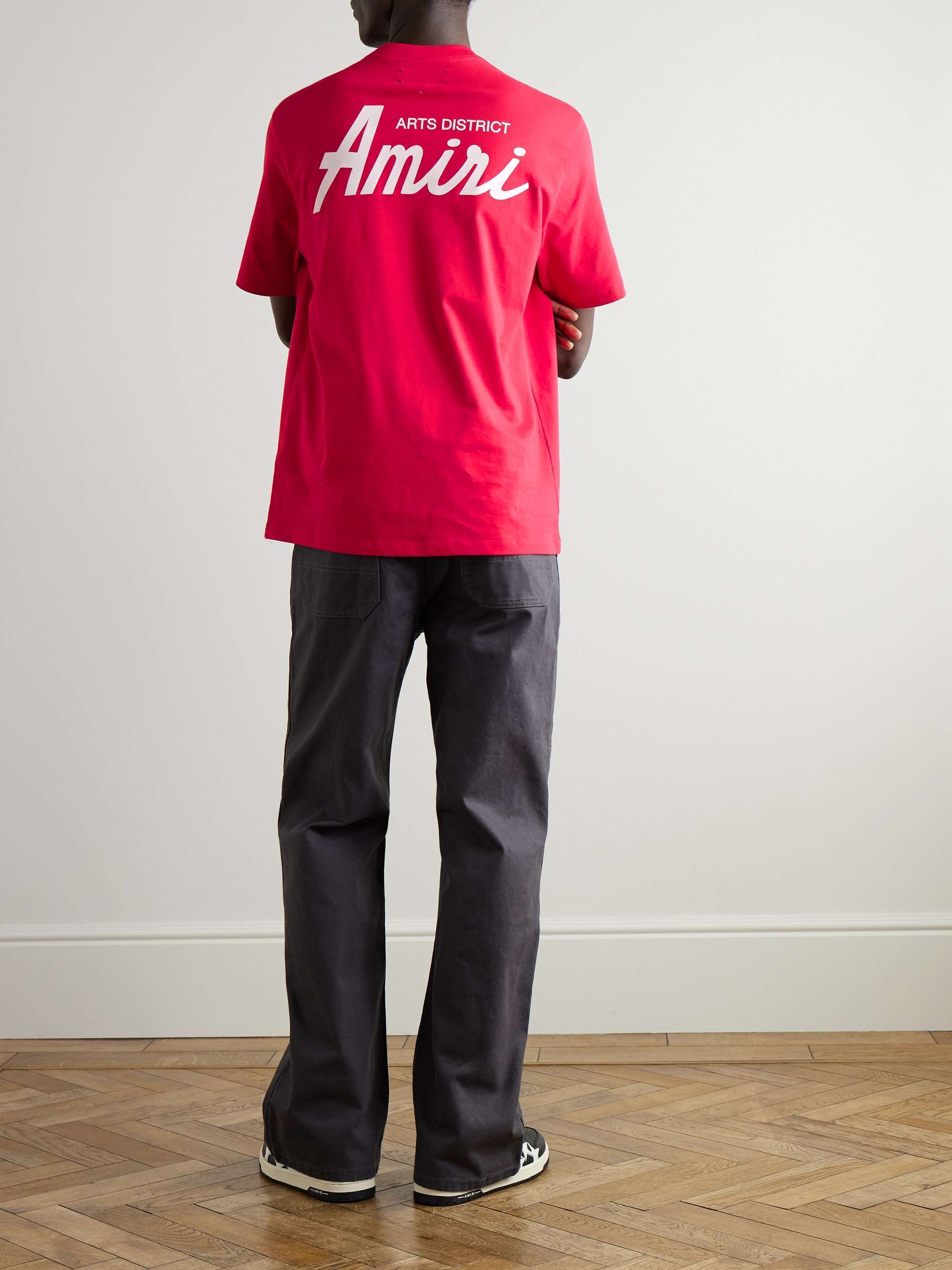 《ブランドロゴが際立つ逸品》【AMIRI】シティロゴ T シャツ