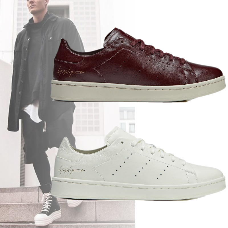 関送込 Y-3★ワイスリー スタンスミス レザースニーカー