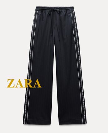 ネイビー（紺）系 ZARA(ザラ) パンツ(レディース) - 海外通販のBUYMA
