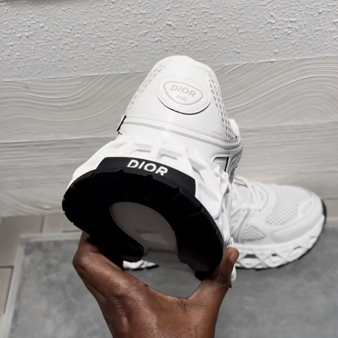 ディオール DIOR スニーカー B35 NXXT ファブリック メッシュ DIOR | B35 NXXT スニーカー 限定エディション テクニカル