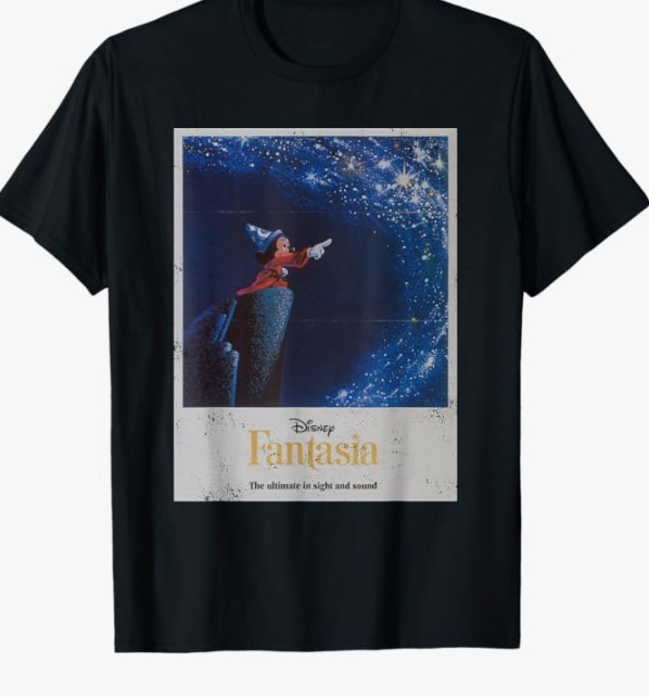 Disney Fantasia Mickey Mouse Tシャツ 海外限定 ディズニー