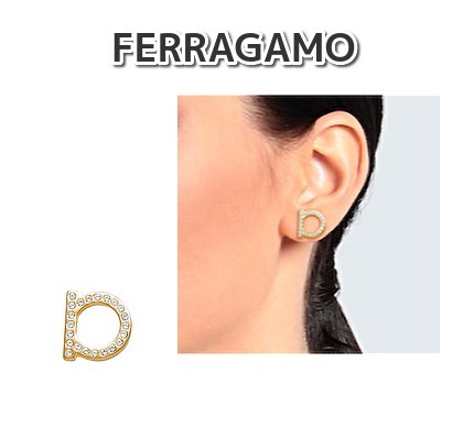 FERRAGAMO フェラガモ シングルピアス