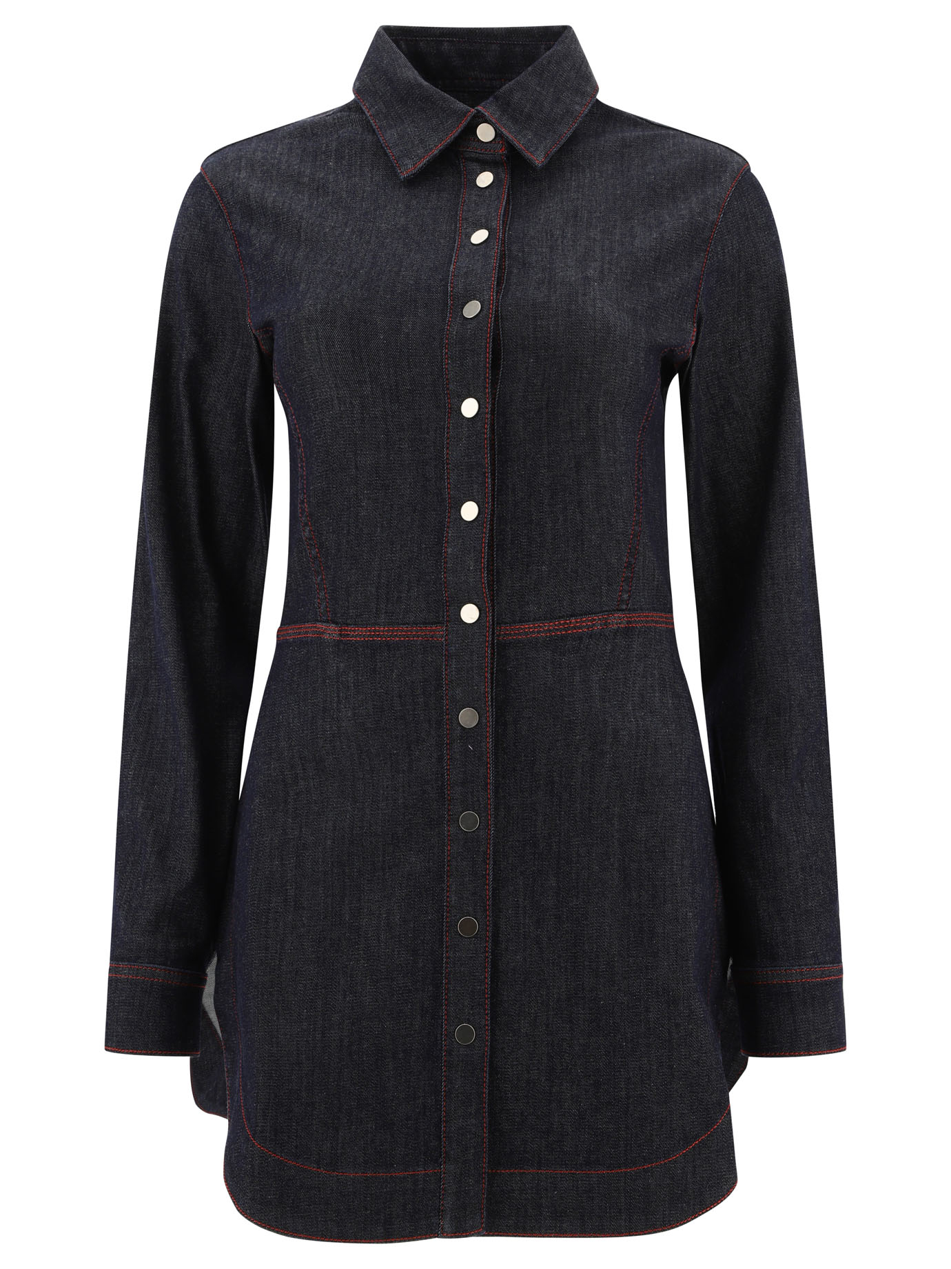 ワンピース Alaia Denim shirt dress