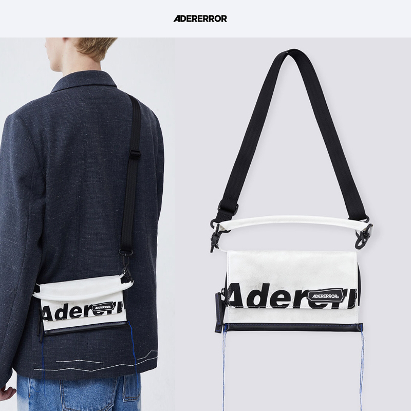 ADERERROR★Trace phion pouches White