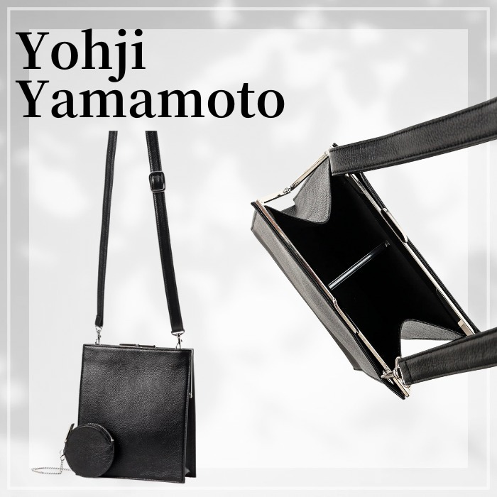 Yohji Yamamoto SOFT SHRINK LEATHER MUSETTE BAG コインケース
