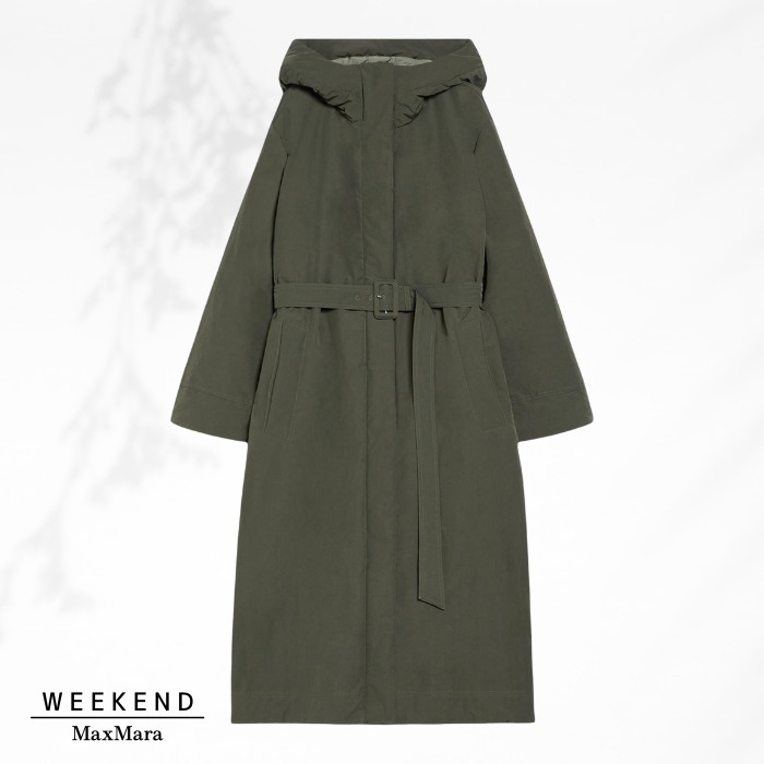 ラグジュアリ【WEEKEND MAX MARA】パーカーコート リバーシブル