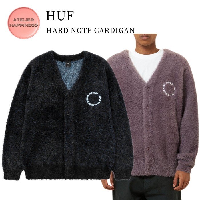 【HUF】HARD NOTE CARDIGAN / カーディガン