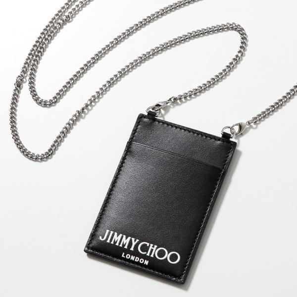 Jimmy Choo カードケース CARD HOLEDER W CHAIN ANR チェーン