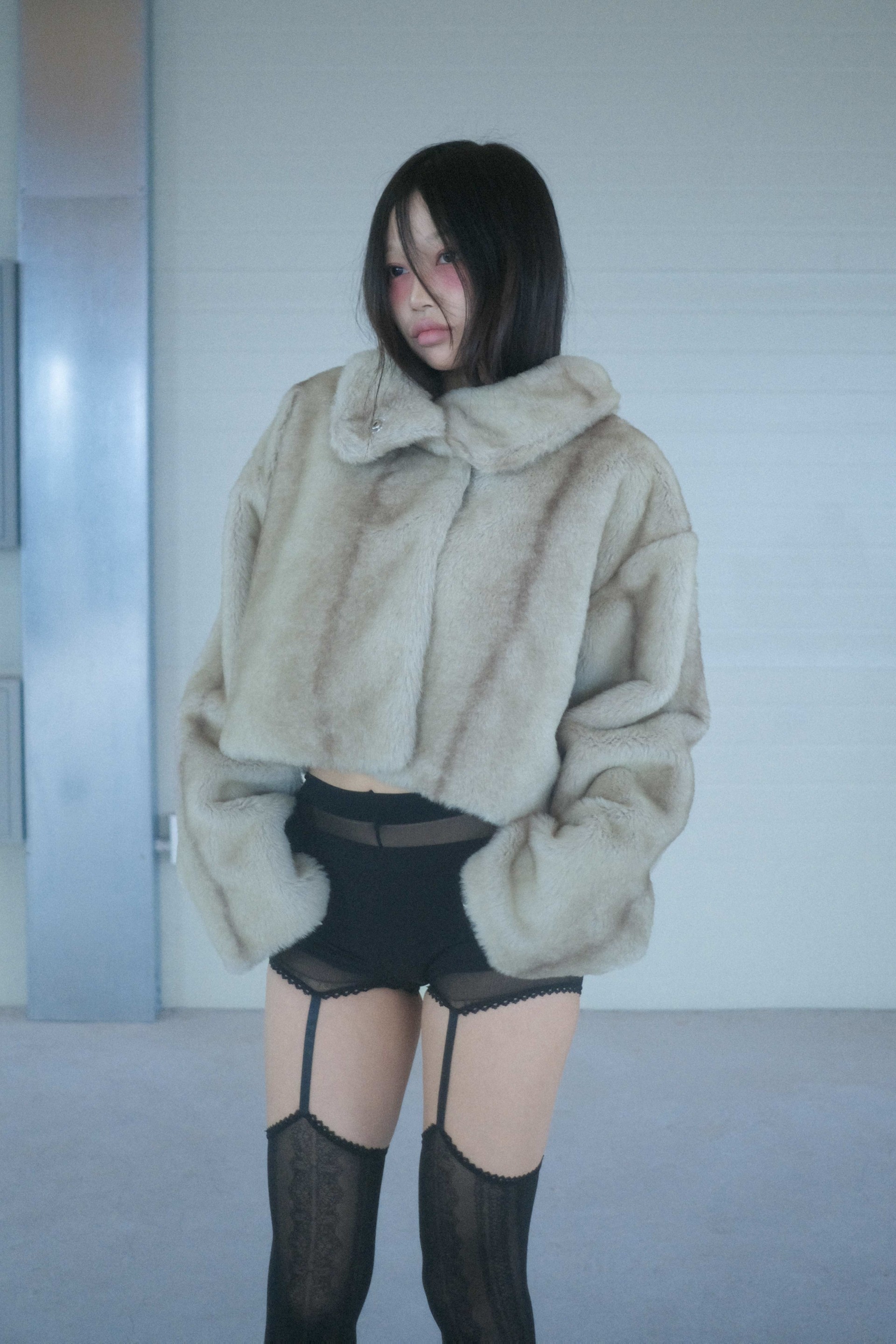《SWIMCITY》 Regina fur dusty Ash