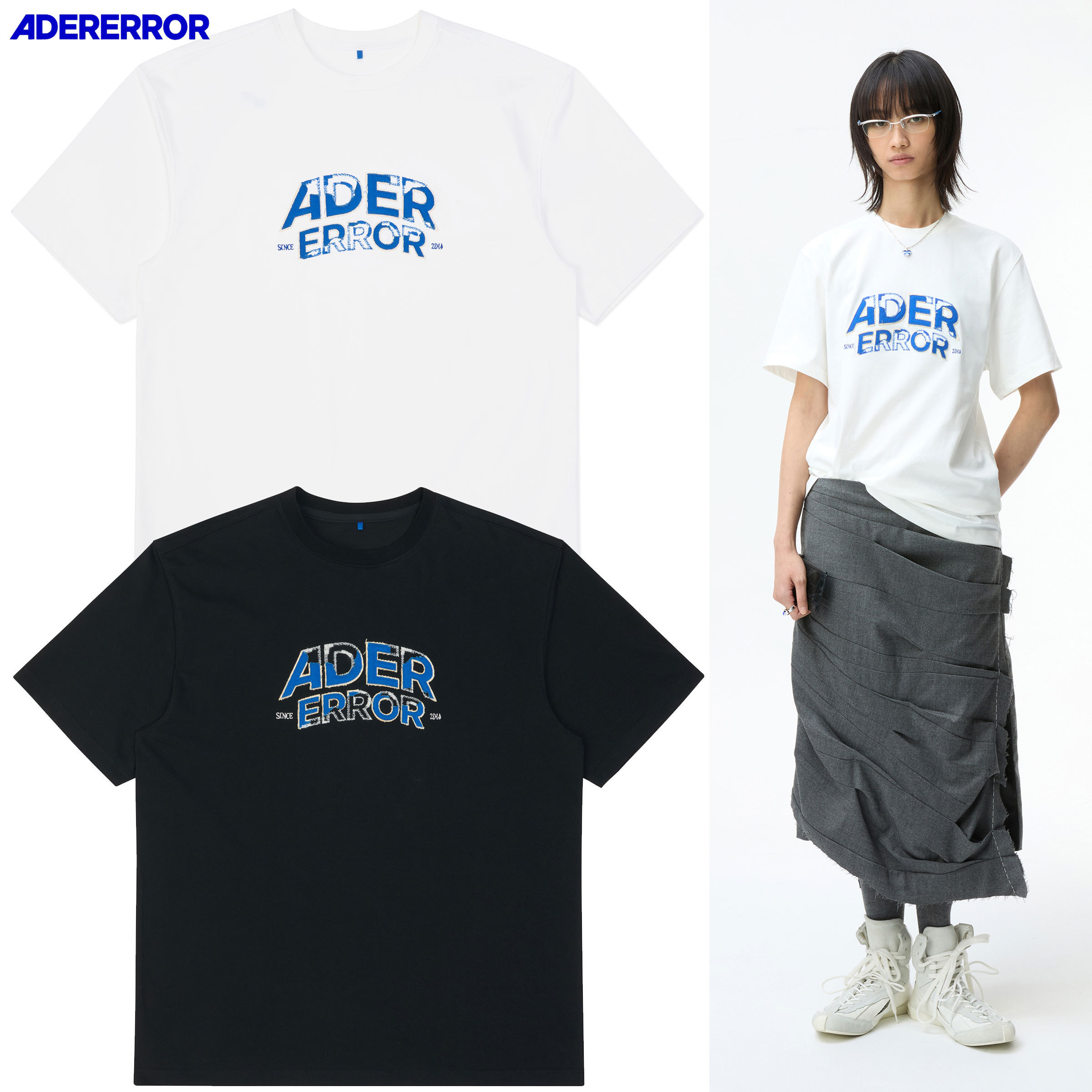 ★Adererror★APPLIQUE LOGO T-SHIRTS