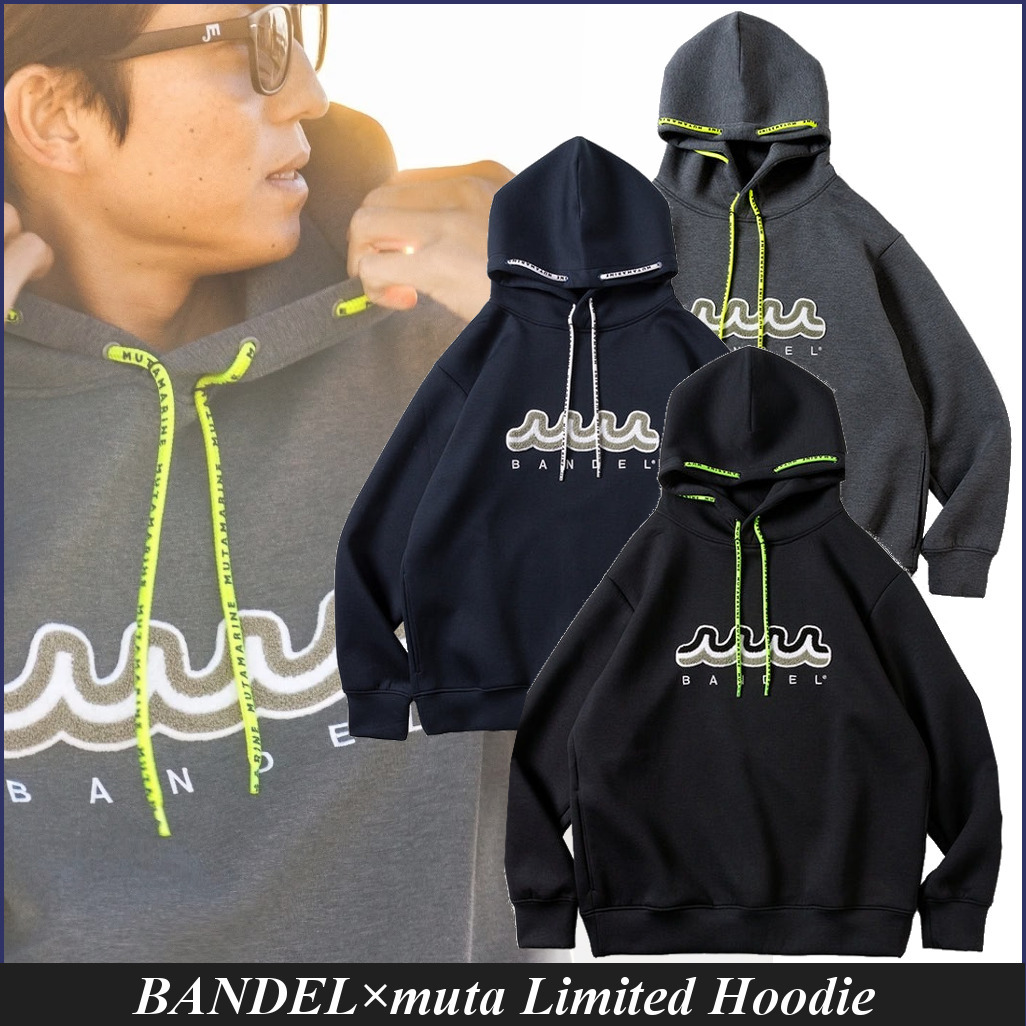 大人気【muta×BANDEL】Limited Hoodie 3Color