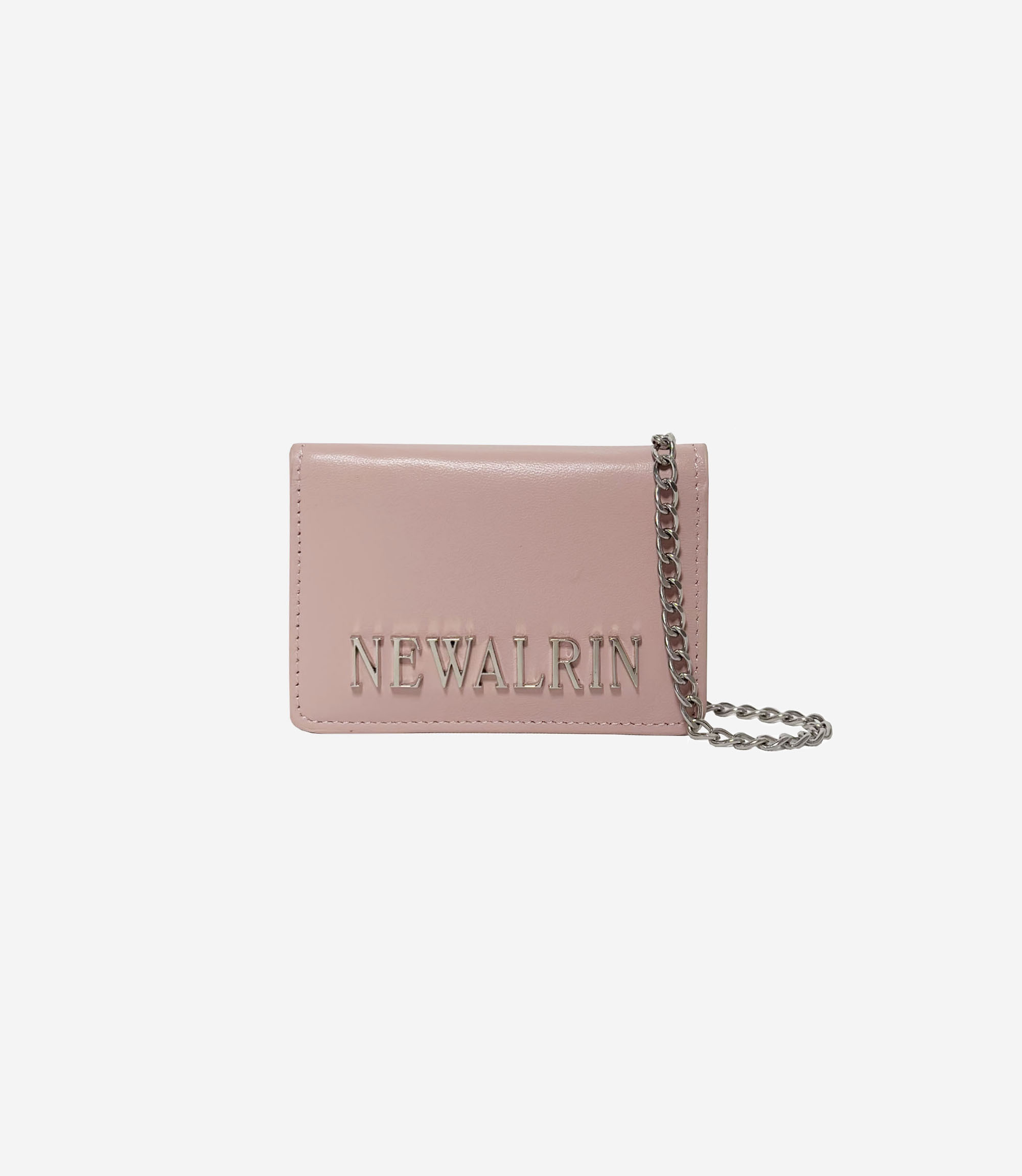 《NEWALRIN》 Leather Wallet chain Bag