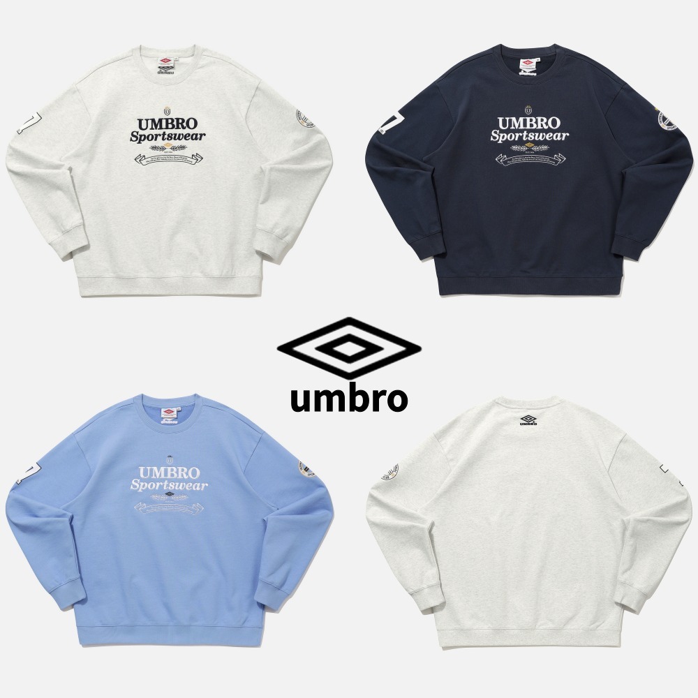 【UMBRO】 HBL British Casual Sweatshirt ★ 男女共用