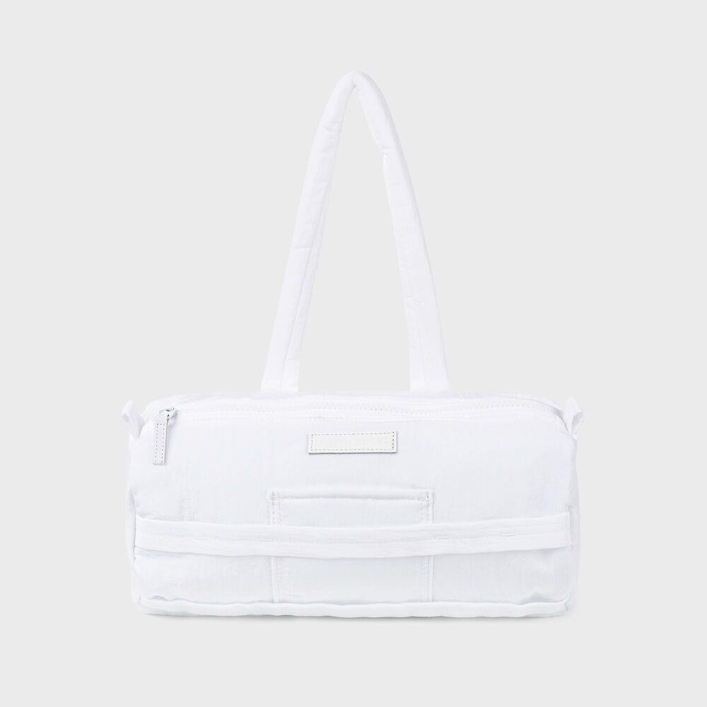 ★LOW CLASSIC★ PADDED NYLON BAG_WHITE_LC233_BA01WH