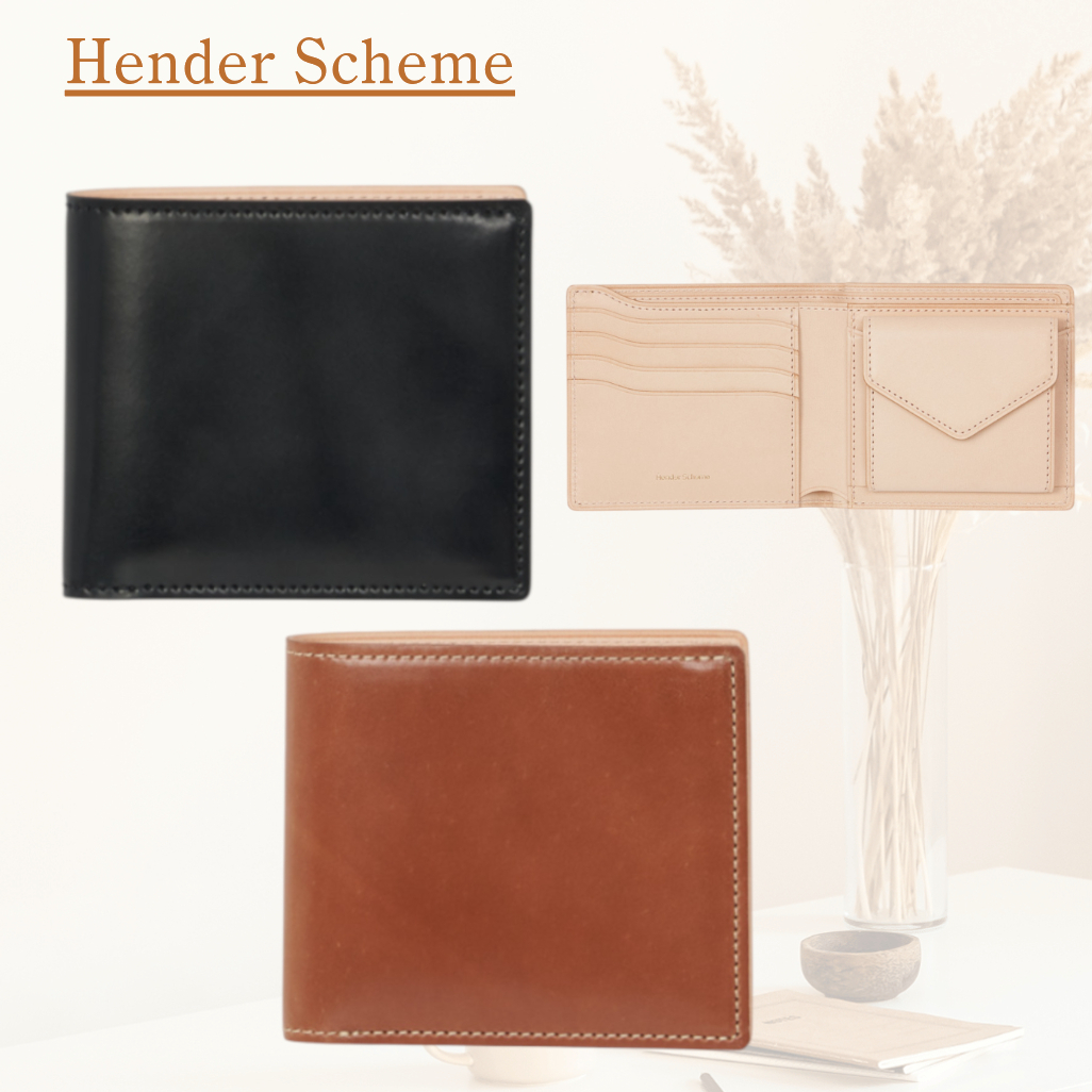 大人気 【Hender Scheme】エンダースキーマ half folded wallet