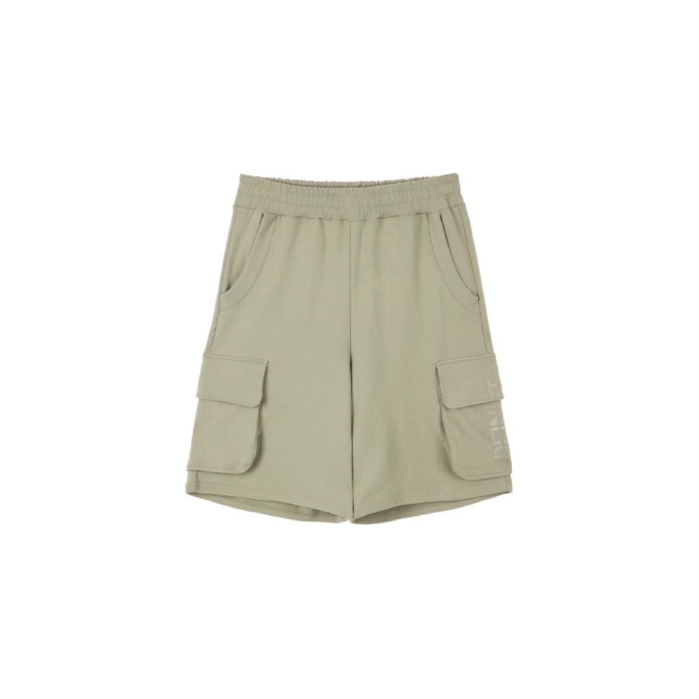 パンツ +DEINET+ DEINET HALF SWEAT PANTS IN KHAKI KDCDS4M8111