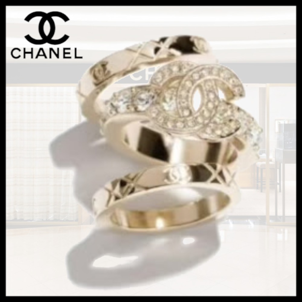 【上品なゴージャス感がおしゃれ♪】CHANEL リング
