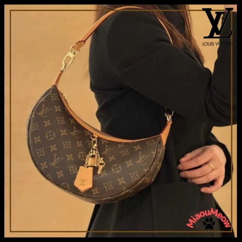 【お洒落な三日月型♪】Louis Vuitton★ルーピング