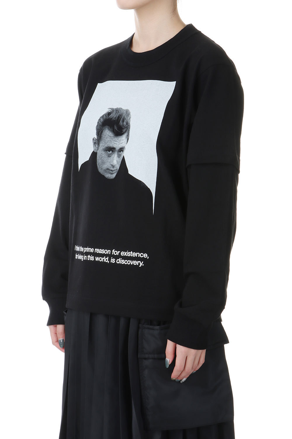 益若つばさ愛用《 Sacai 》× James Dean L/S picture T-shirt