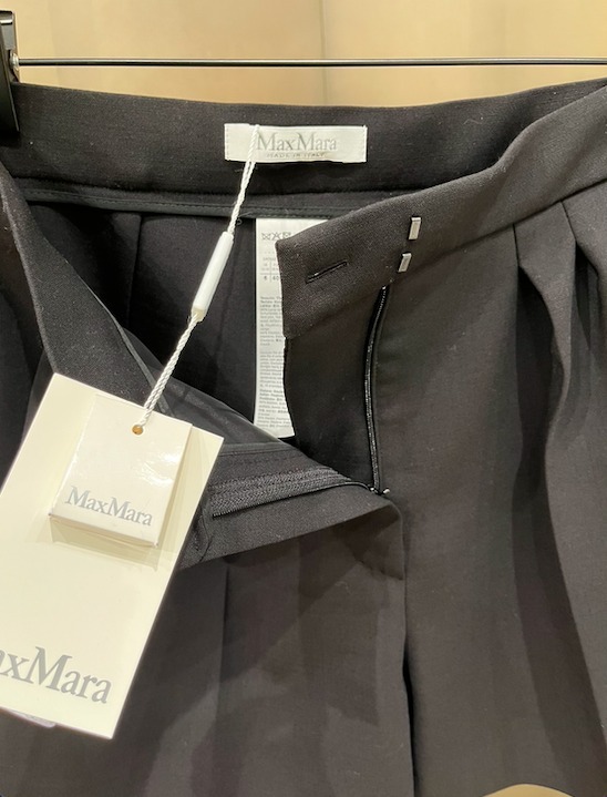 関税送料込MAXMARA [ズィック] ウール ストレッチショートパンツ ズィック] ウール ストレッチ ショートパンツ, camel | 