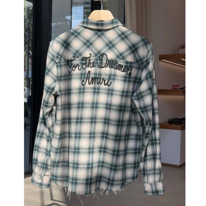 《クラシックとモダンが融合した逸品》【AMIRI】チェックシャツ