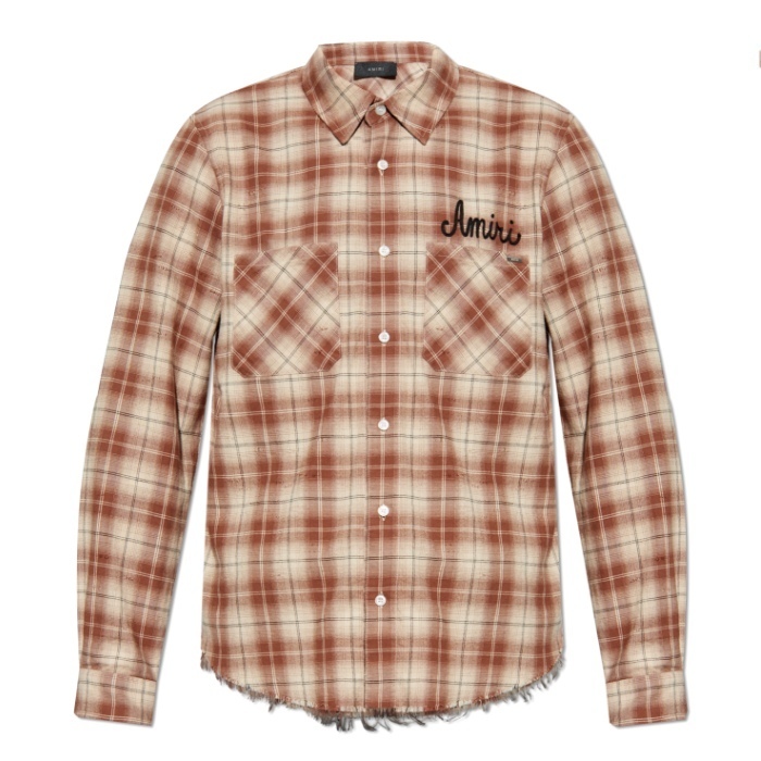 《クラシックとモダンが融合した逸品》【AMIRI】チェックシャツ