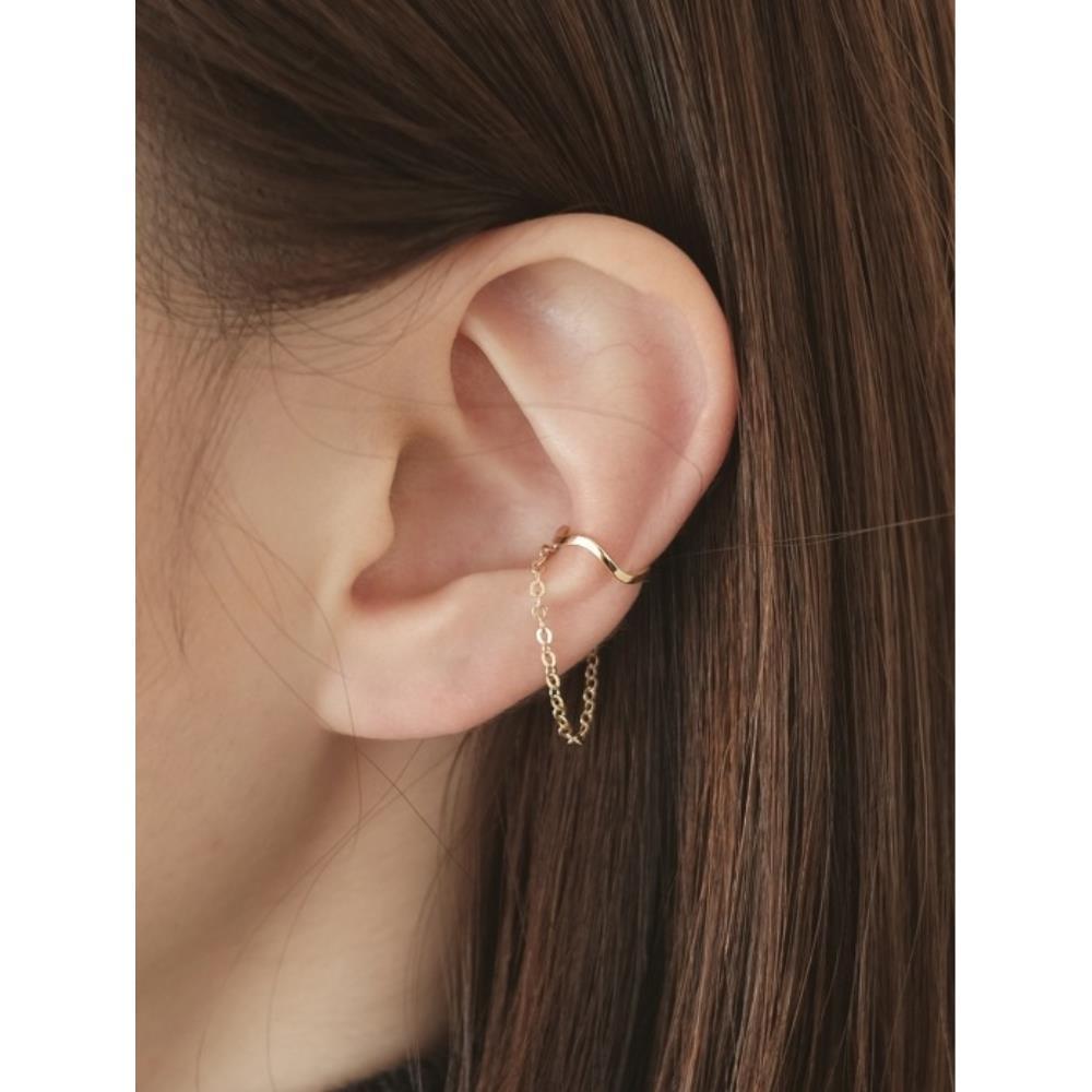 ◎reinheart◎ Wave chian earcuff