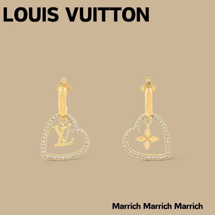 Louis Vuitton《上品♡》ピアス マイLV ハート