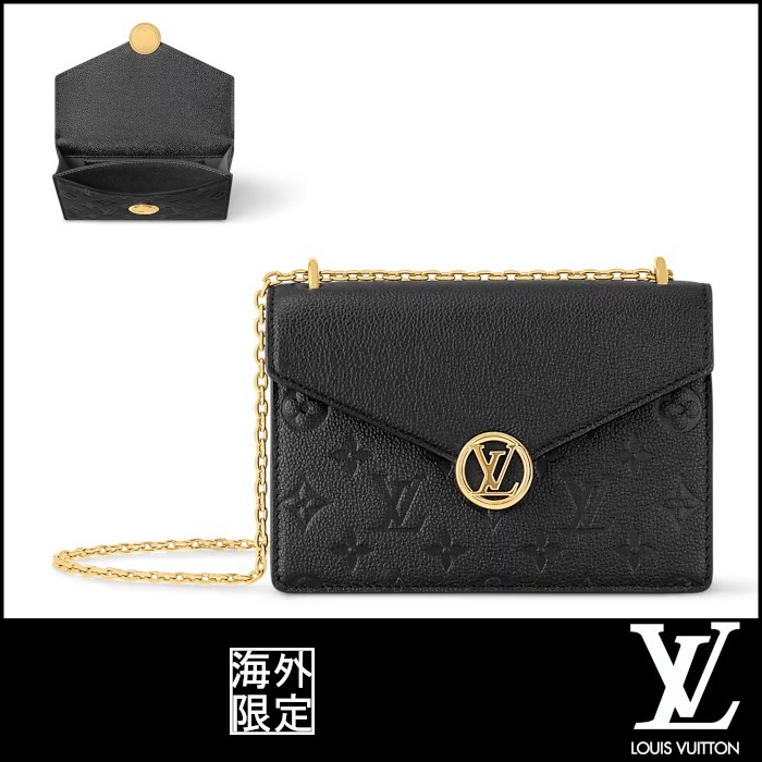 【ルイヴィトン】 チェーンウォレット シックな装いに