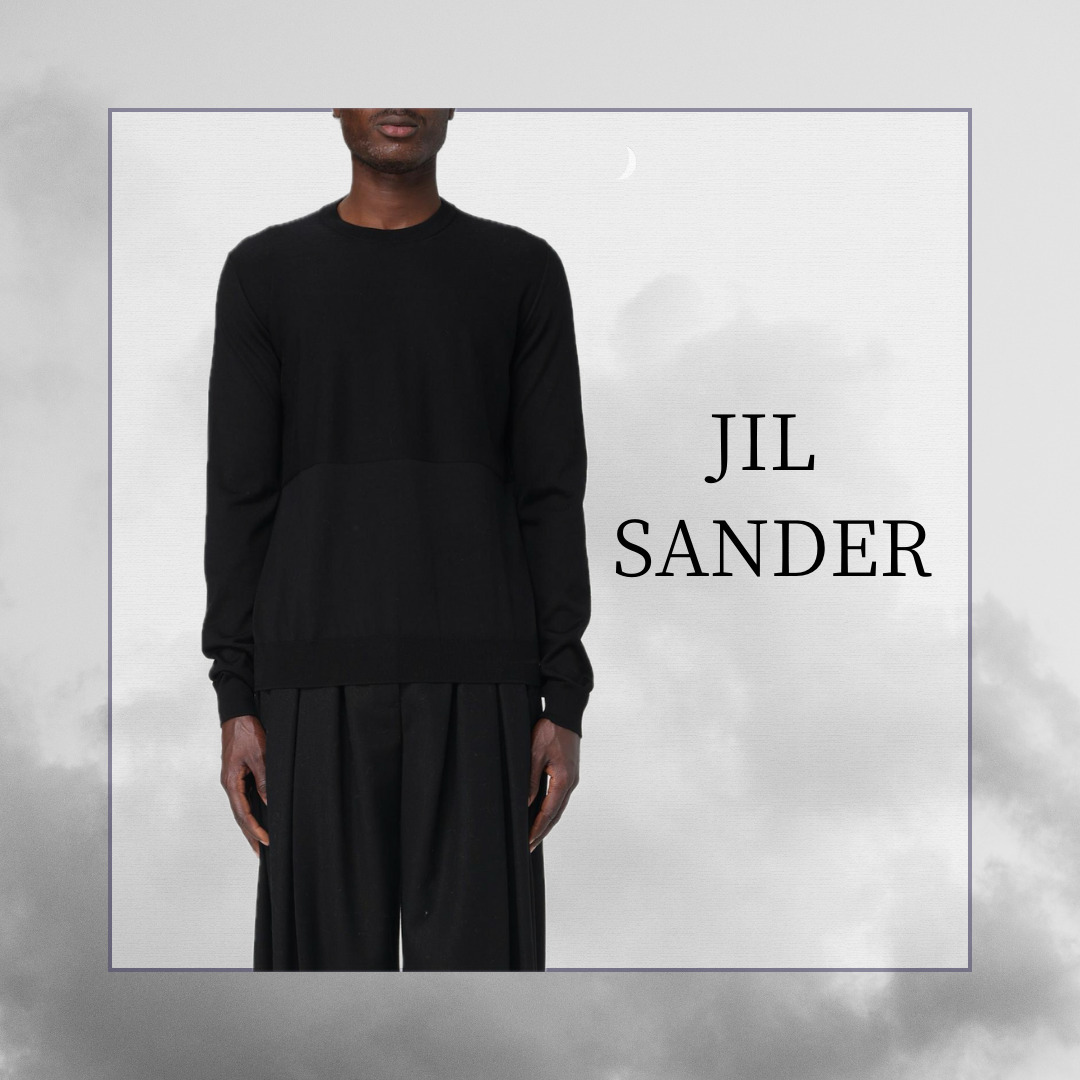 送料関税込★Jil Sander★オーバーサイズバージンウールセーター バージンウール セーター (Jil Sander/ニット・セーター