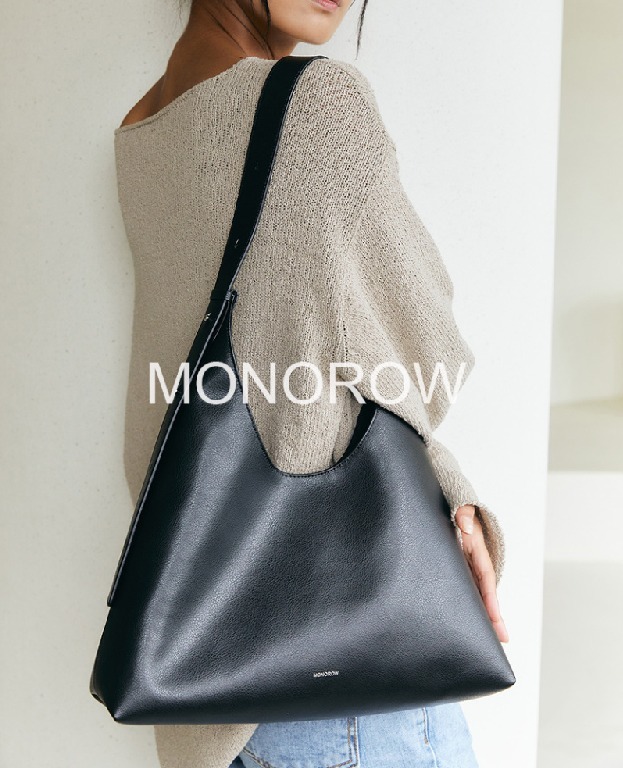 【MONOROW♥] ANGLE BACK BLACK