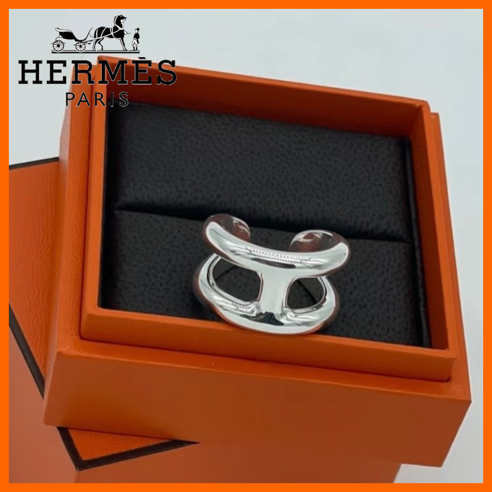 【洗練されたデザイン☆】HERMES オスモズリング GM