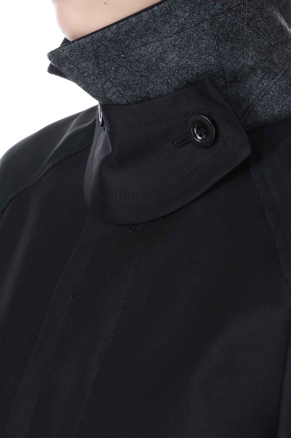 益若つばさ愛用《Sacai》Cotton Gabardine x ナイロン ブルゾン