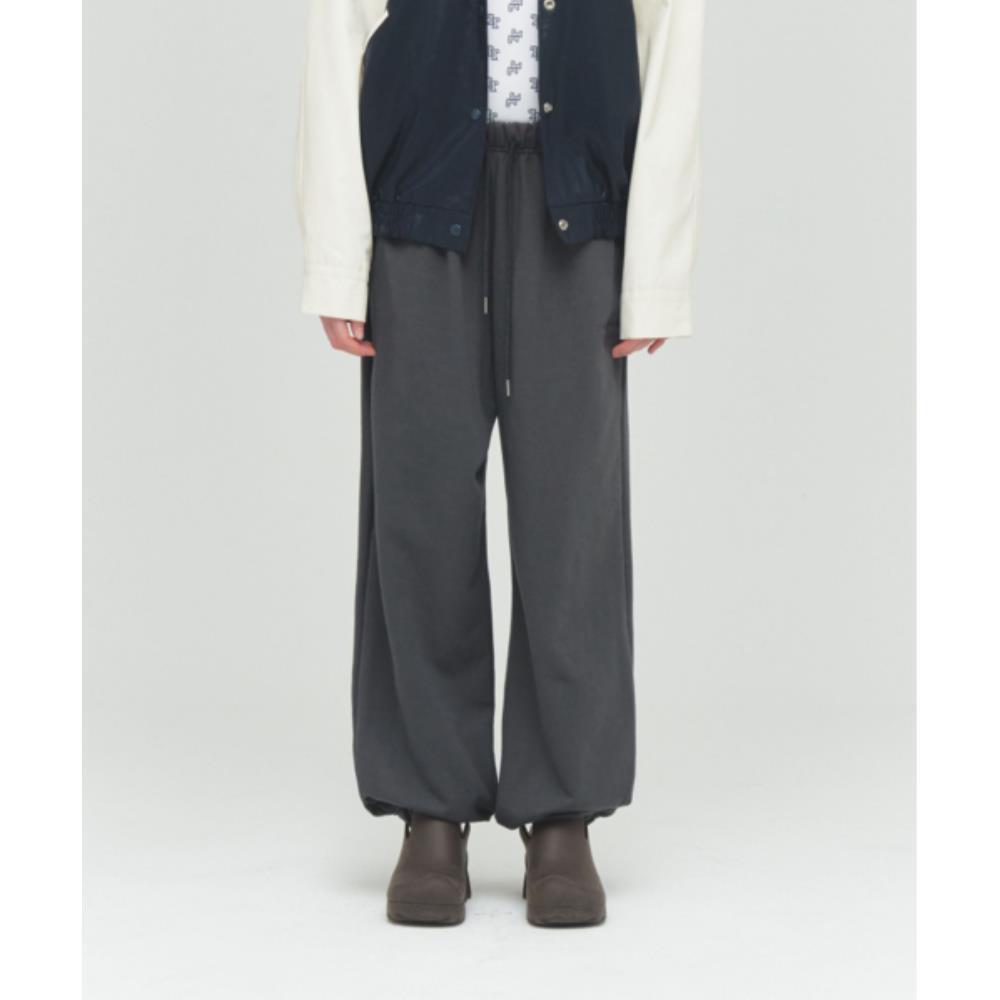 ★Porta★ SWEAT JOGGER PANTS CHARCOAL 23SS011