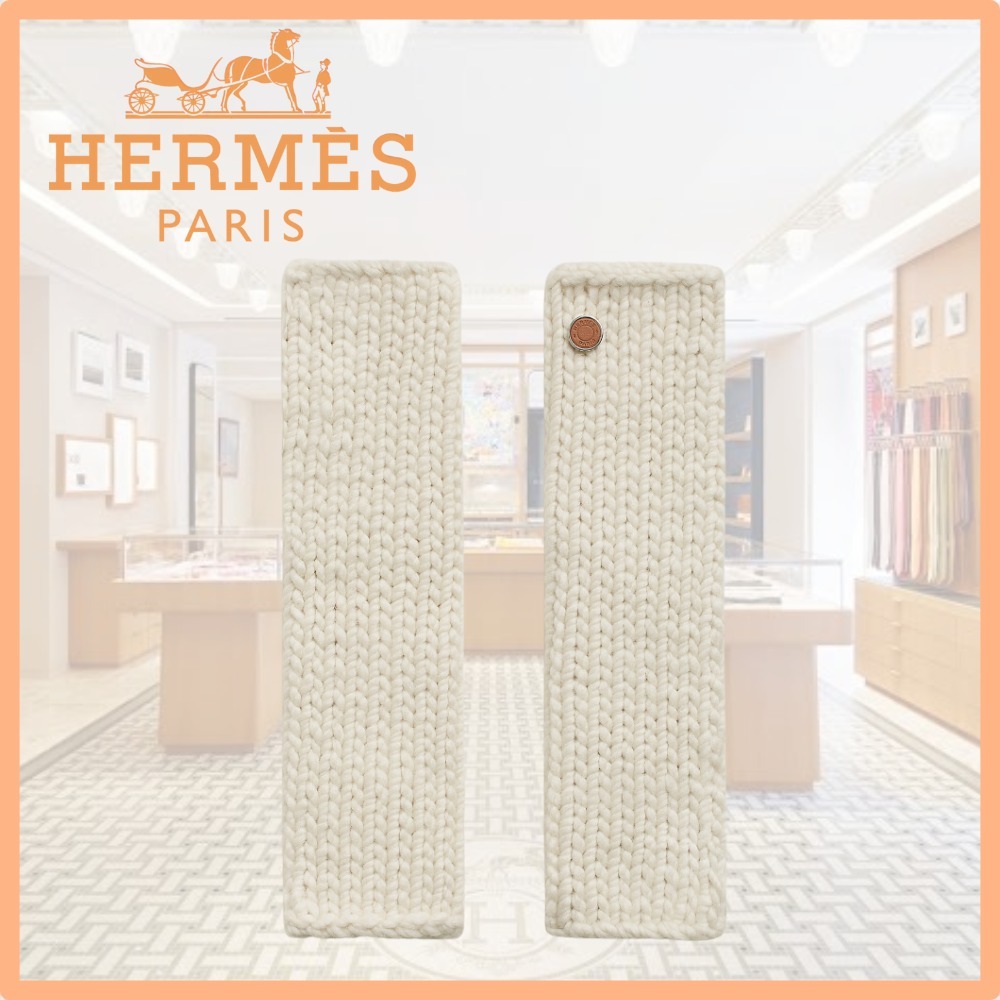 【お揃いのニット帽と一緒に】HERMES★ジョプラン 手袋