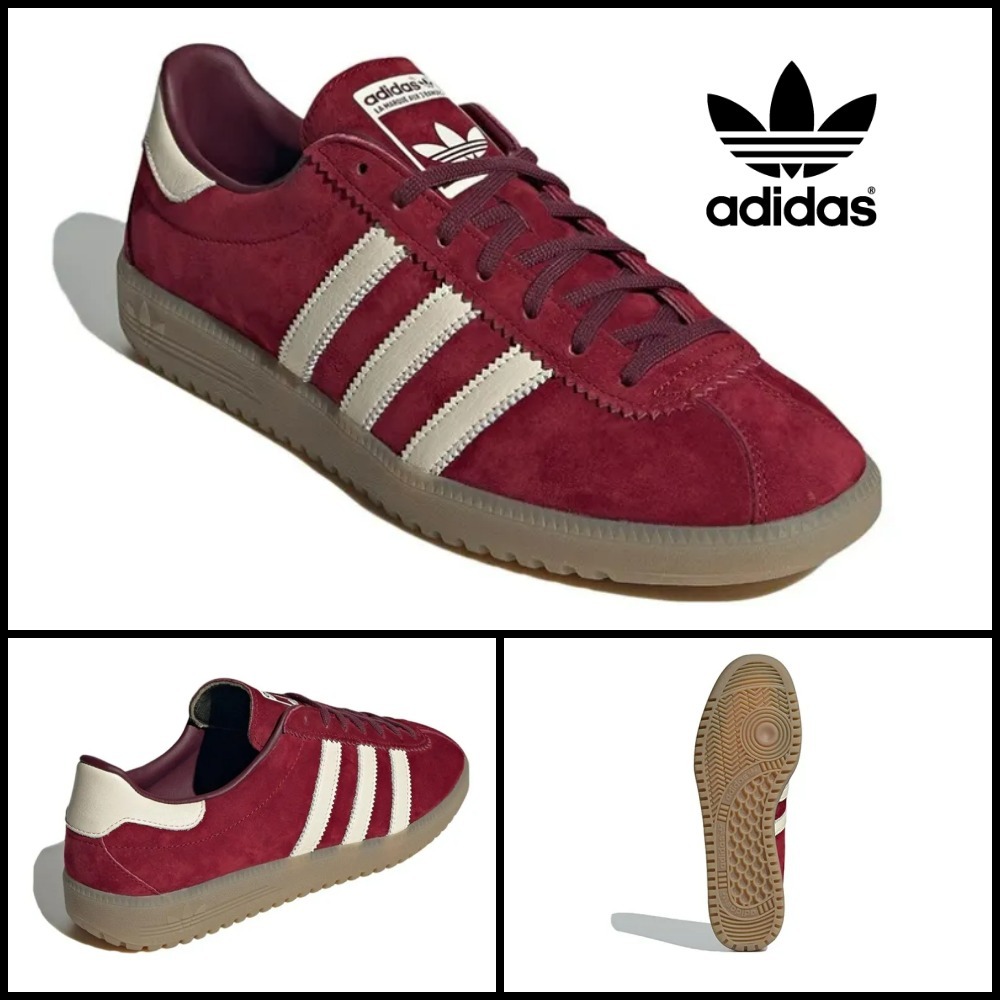 【Adidas】Bermuda College Burgundy IE7426