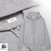CELINE ウール カシミア フード付きセーター