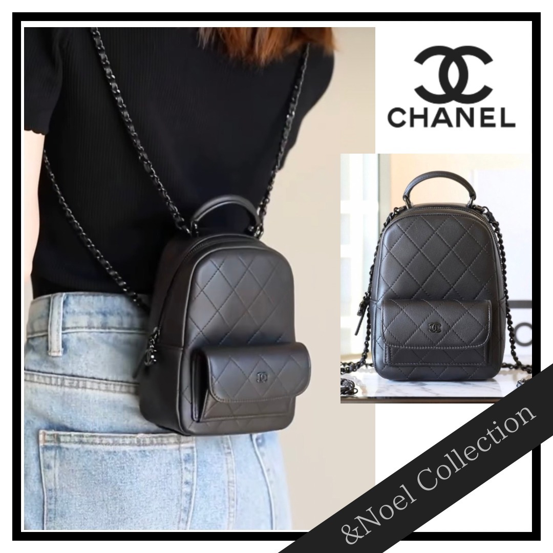 【希少！大人気ソーブラック】CHANEL*バックパック*リュック