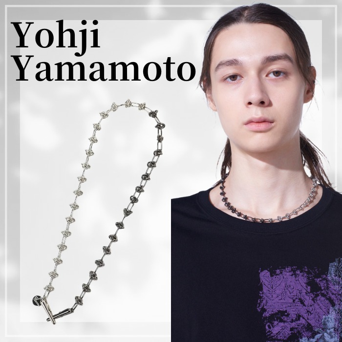 Yohji Yamamoto BRASS BI-COLOR NECKLACE バイカラー 有刺鉄線
