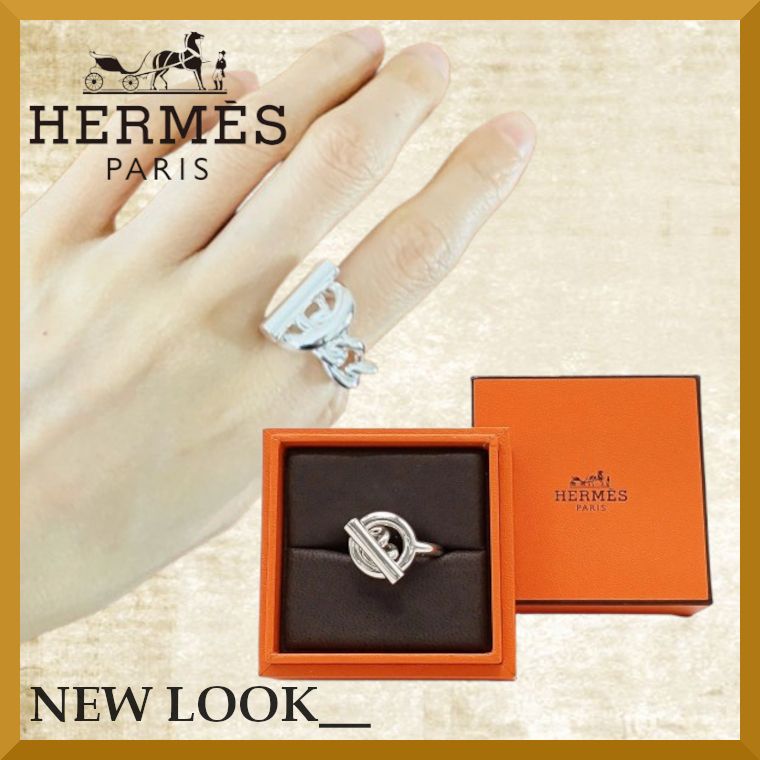 【シンプルイズベスト！】HERMES リング クロワゼット ＧＭ