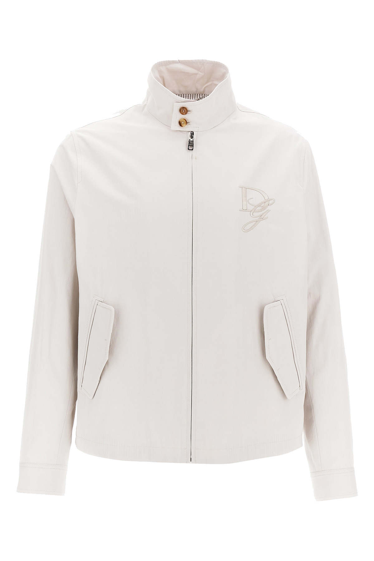 【関税込み】dolce & gabbana Logo embroidery jacket