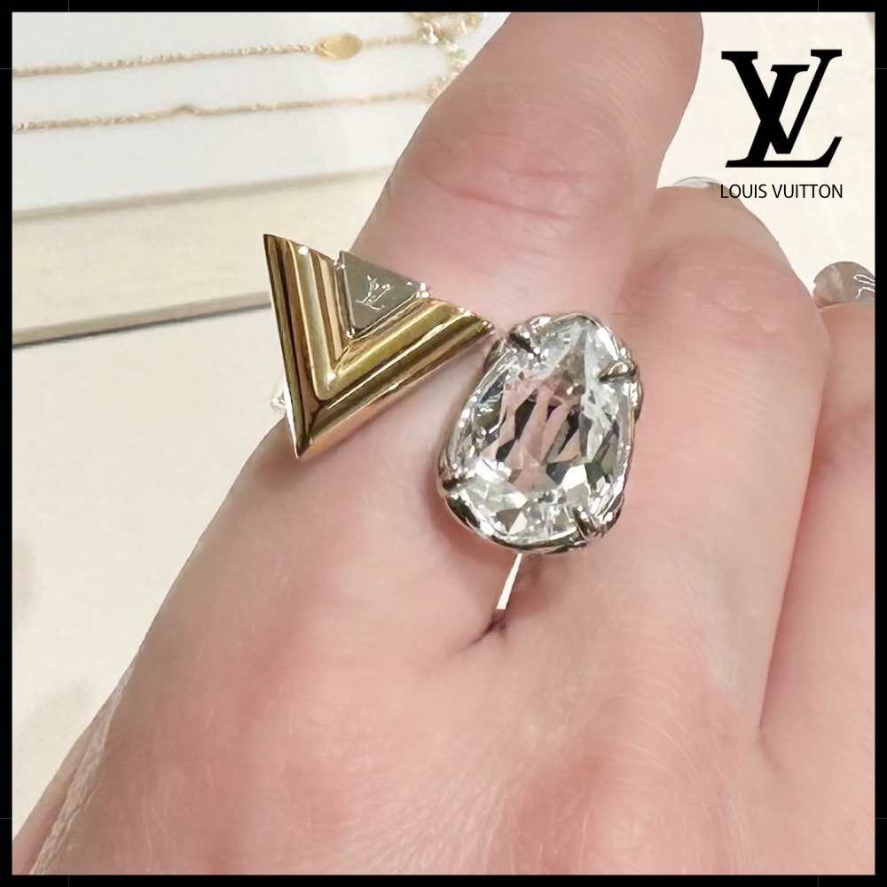 【トレンディな♪】Louis Vuitton リング・V フォー ヴィトン