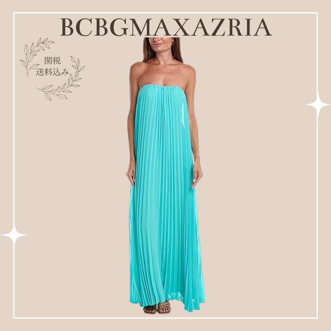 完売間近！【BCBG MAXAZRIA】Strapless Maxi Cocktail Dress