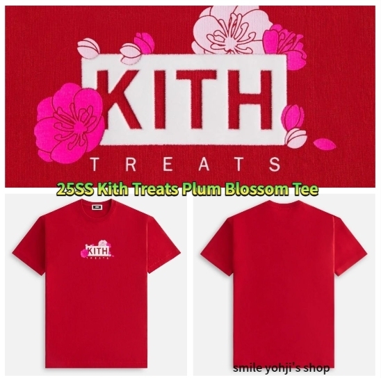 ★25SS 新作★Kith Treats Plum Blossom Tee