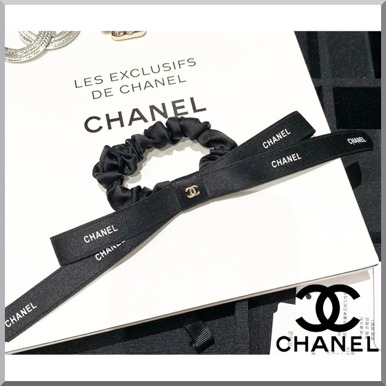 入手困難☆》CHANEL リボン ヘアゴム ヘアアクセ ヘアアクセサリー