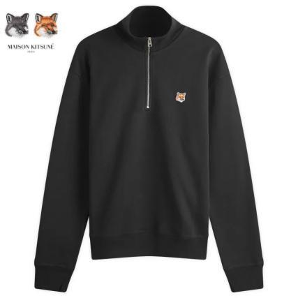 【送料関税込】Maison Kitsune ハーフジップスウェット