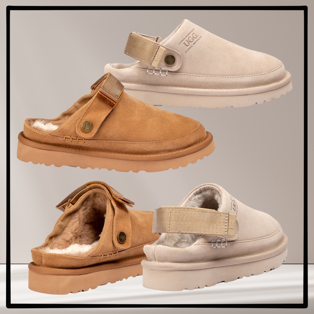 【ORIGINAL UGG Australia classic】UGG Strappy Clogg Slippers