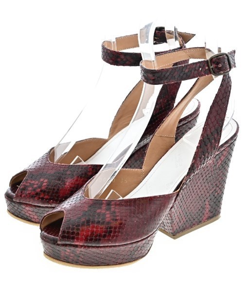 Maison Margiela サンダル 赤(パイソン) 2007424D0295